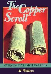 Cover of: The Copper Scroll by Al Wolters