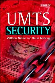 Cover of: UMTS Security