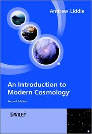 Cover of: An introduction to modern cosmology by Andrew R. Liddle