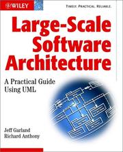 Cover of: Large-Scale Software Architecture: A Practical Guide using UML
