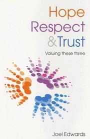 Cover of: Hope, Respect And Trust