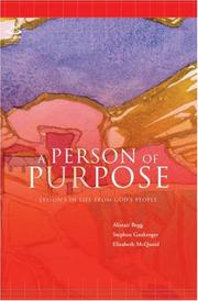 Cover of: A Person of Purpose