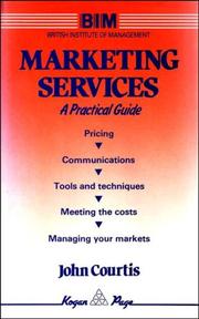 Cover of: Marketing Services: A Practical Guide