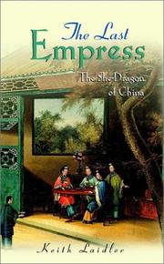 Cover of: The last empress by Keith Laidler, Keith Laidler