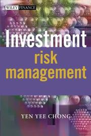 Cover of: Investment Risk Management | Yen Yee Chong
