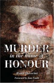 Cover of: Murder in the Name of Honor by Rana Husseini