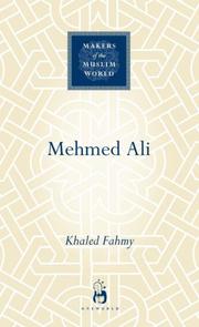 Cover of: Mehmed Ali (Makers of the Muslim World)