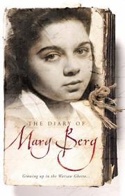 Cover of: The Diary of Mary Berg by Susan Lee Pentlin