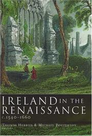 Cover of: Ireland in the Renaissance, C.1540-1660