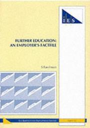 Cover of: Further Education (IES Reports) by Sue Rawlinson