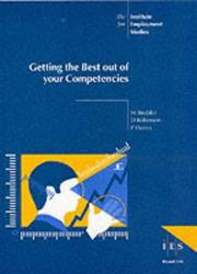 Getting the Best Out of Your Competencies by Marie Strebler, Dilys Robinson, Paul Heron