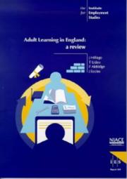 Cover of: Adult Learning in England (IES Reports)