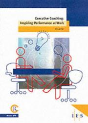 Cover of: Executive Coaching (IES Reports)