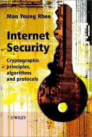 Cover of: Internet Security by Man Young Rhee