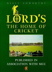 Cover of: Lord's