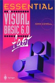 Cover of: Essential Visual Basic 6.0 fast (Essential Series)