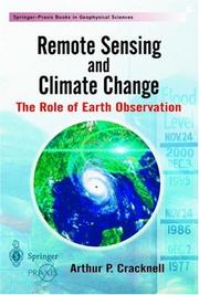 Remote Sensing and Climate Change by Arthur P. Cracknell