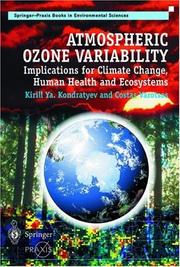 Cover of: Atmospheric Ozone Variability by K. Y Kondratev