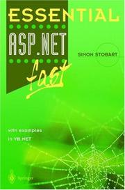 Cover of: Essential ASP .NET Fast: With VB.NET Examples