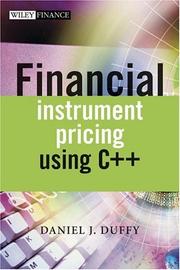 Cover of: Financial instrument pricing using C++