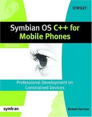 Cover of: Symbian OS C++ for Mobile Phones (Symbian Press) by Richard Harrison