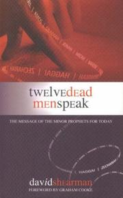 Cover of: Twelve Dead Men Speak