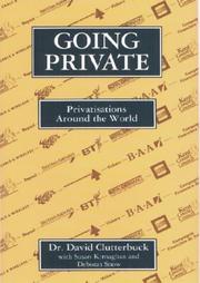 Cover of: Going Private: Privatizations Around the World