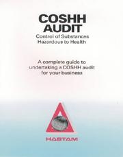 Cover of: COSHH Audit by Health & Safety Technology & Management