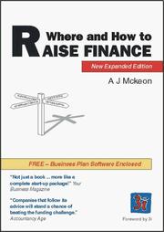 Cover of: Where and How to Raise Finance by A.J. Mckeon