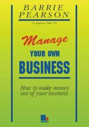 Cover of: Manage Your Own Business