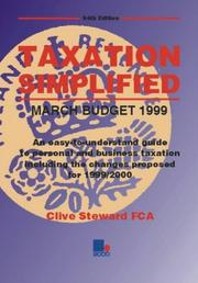 Cover of: Taxation Simplified