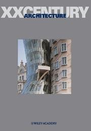 Cover of: Twentieth Century Architecture