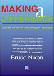 Cover of: Making a Difference by Bruce Nixon