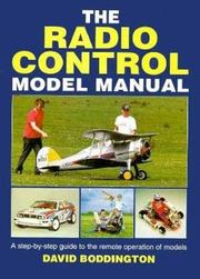 Cover of: The Radio Control Model Manual by David Boddington