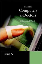 Cover of: Handheld computers for doctors