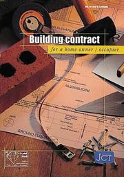 Cover of: The Building Contract