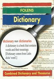 Cover of: Folens Dictionary (Folens Dictionaries)