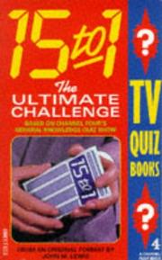 Cover of: "15-1" the Ultimate Challenge by Cheryl Brown