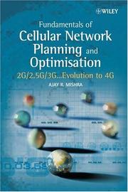 Cover of: Fundamentals of cellular network planning and optimisation: 2G, 2.5G, 3G-- evolution to 4G