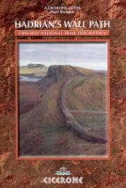 Cover of: Hadrian's Wall Path (British Long-distance Trails)