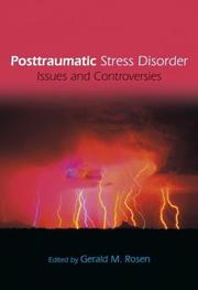 Cover of: Posttraumatic Stress Disorder by Gerald Rosen