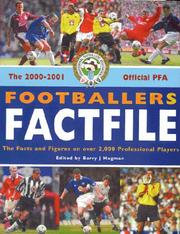 Cover of: The 2000-2001 Official PFA Footballers Factfile: The Facts and Figures on Over 2,000 Professional Players