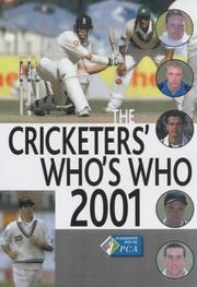 Cover of: The Cricketers' Who's Who 2001 by 