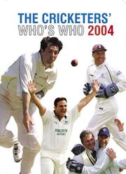 Cover of: The Cricketers' Who's Who by 