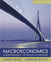 Cover of: Macroeconomics by D K Miles         