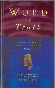 Cover of: The Word of Truth by Martin Kitchen, Matyer