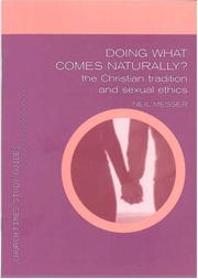 Cover of: Doing What Comes Naturally ("Church Times" Study Guides)