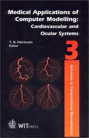 Medical Applications of Computer Modelling by T. B. Martonen