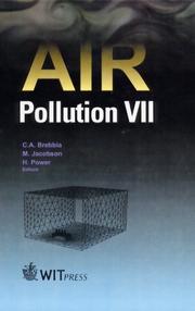 Cover of: Air Pollution VII (Advances in Air Pollution, Vol 6) by 