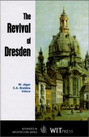 Cover of: The Revival of Dresden (Advances in Architecture Vol.7)